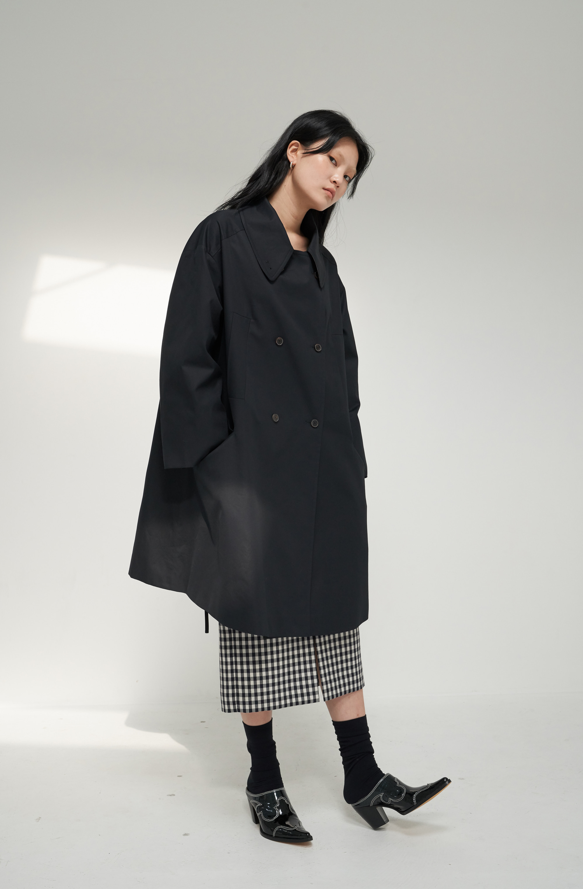 BELLE TRENCH _ NAVY